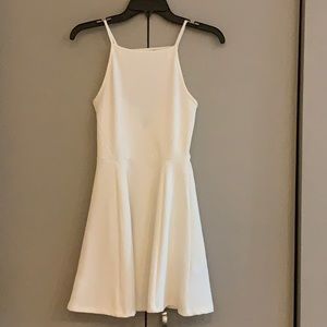 H&M White Mini Sundress